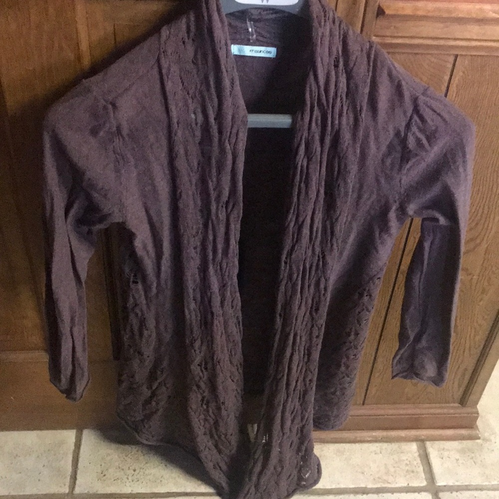 📣 Maurice LS Lacey Cardigan Sweater-Last Call